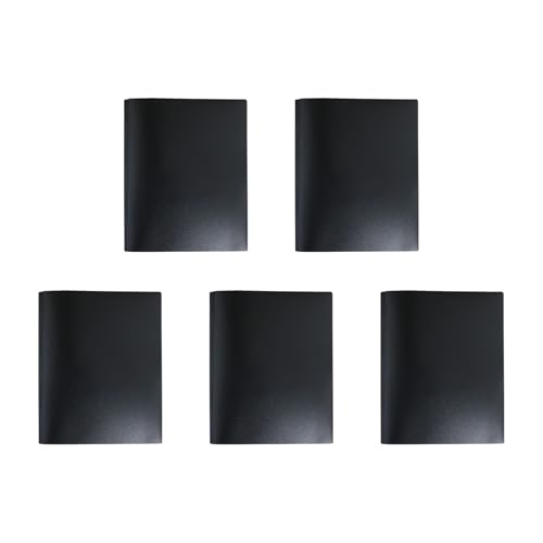 5pcs Buchstabengröße Ordner Mit 2 Taschen Und 3 Taschen Dokumentenorganisator Zwei Taschenordner Mit Zinken Für Schulbüro Dokumentbeutel von Wdbild