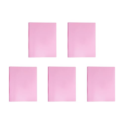 5pcs Buchstabengröße Ordner Mit 2 Taschen Und 3 Taschen Dokumentenorganisator Zwei Taschenordner Mit Zinken Für Schulbüro Dokumentbeutel von Wdbild