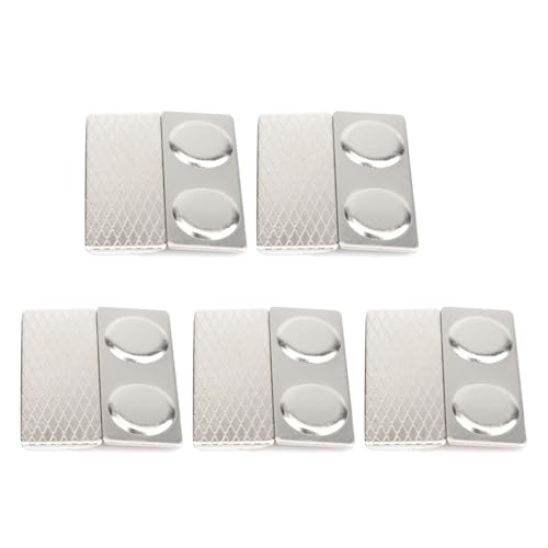 5pieces Magnetisch Name Abzeichenhalter Für Business Uniformen Jacken Revers Shirt Water Resistant Etikett Magnete Fastener Magnetmagnetbeamter Befestigungselemente von Wdbild