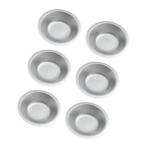 6 PCs Farbe Pigmente Tablett Kleine Runde Künstler Aquarellmalerei Mischpaletten Tablett Edelstahlfarbe Lackablett 6 PCs Farbe Pigmente Tablett Kleine Runde Künstler Aquarellmalerei Mischpaletten Tablett Edelstahlfarbe Lackablett von Wdbild