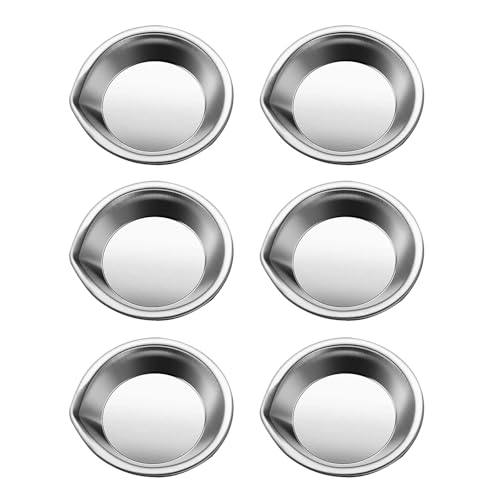 6 PCs Farbe Pigmente Tablett Kleine Runde Künstler Aquarellmalerei Mischpaletten Tablett Edelstahlfarbe Lackablett 6 PCs Farbe Pigmente Tablett Kleine Runde Künstler Aquarellmalerei Mischpaletten Tablett Edelstahlfarbe Lackablett von Wdbild