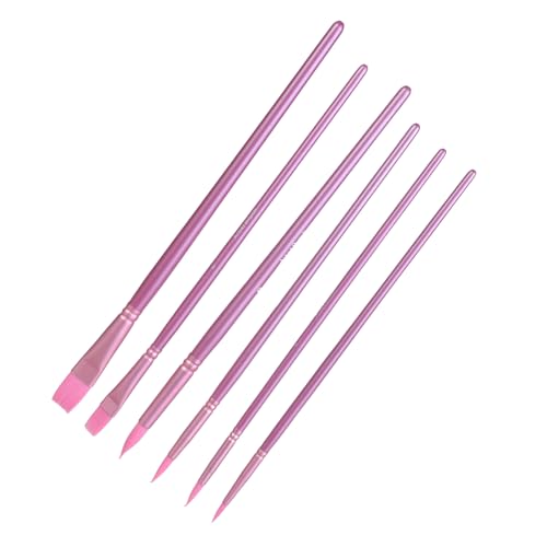6pcs Aquarellpinsel Pinsel Set Für Acrylöl Öl Aquarell Gouache Malerei Nylon Borsten Pinsel Für Künstleranfänger 6pcs Aquarellpinsel Pinsel Set Für Acrylöl Öl Aquarell Gouache Malerei Nylon Borsten Pinsel Für Künstleranfänger von Wdbild