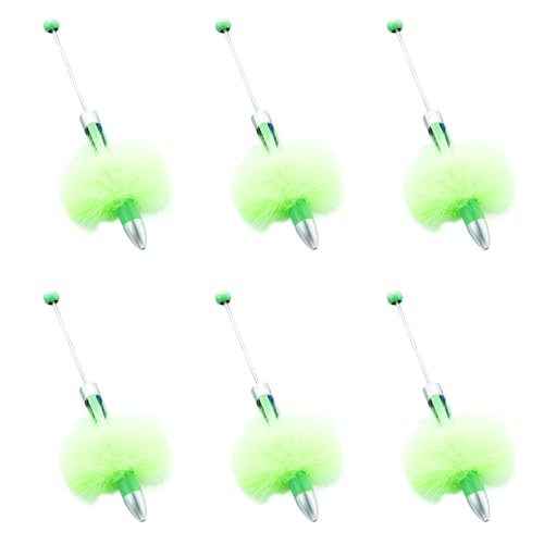 6pcs Perlpoint Stift Stiftplüschball Multicolor Kugelschreiber Multicolor Retractable Write Smoothly Pack 6pcs Perlpoint Stift Stiftplüschball Multicolor Kugelschreiber Multicolor Retractable Write Smoothly Pack von Wdbild