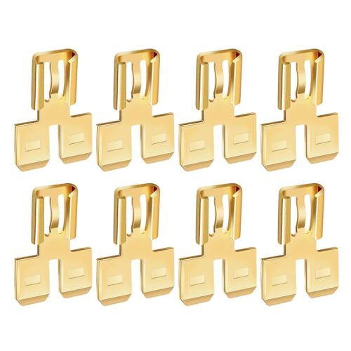 8pcs Schnelle Trennung Von Elektrodraht Spaten Klemmen Adapter Nicht Iinsulierte Messingspadanschlüsse Einfach Zu Installieren 8pcs Schnelle Trennung Von Elektrodraht Spaten Klemmen Adapter Nicht Iinsulierte Messingspadanschlüsse Einfach Zu Installieren von Wdbild