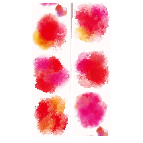 Ästhetisches Aquarell Dekorationsband 50mmx2m Wasserfestes Scrapbooking Dekorationsband Für Notebook Journal Planer Haustieraufkleber Ästhetisches Aquarell Dekorationsband 50mmx2m Wasserfestes Scrapbooking Dekorationsband Für Notebook Journal Planer Haustieraufkleber von Wdbild