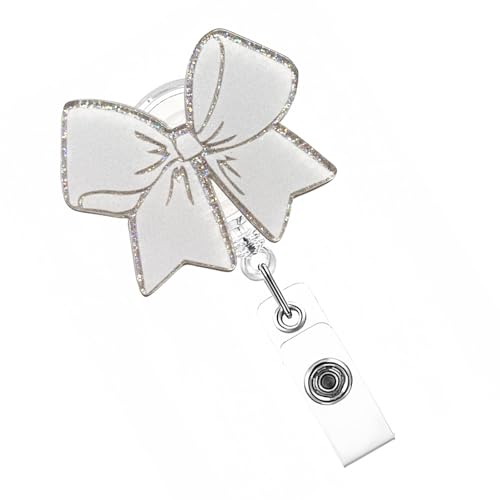 Bowknot Abzeichenhalter Mit Metall Clip Doctor Nurse Schwester Abzeichen Rollen Einverrückte Rolle Für Büroabzeichen Rolle von Wdbild