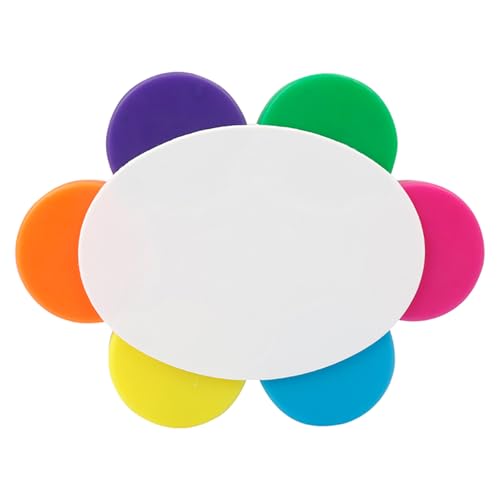 Bunt Geformte Highlighter Marker Ergonomischer Tragbare Schreibwerkzeuge Für Künstlerische Note Nehmen Sie Blumenform Kreativer Kinder Highlighter von Wdbild