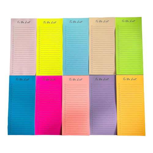 Buntes Kleber Notizbilder 500 Blätter Ausgeliefertem Sticky Note 3.7x8.5inch Mehrfarbigem Memopad Für Kreativschreiben Von Büroschule von Wdbild