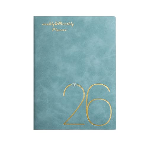 Ein 5 2026 Notizbuch Einfaches Journaling Notebooks Lederkalenderplaner Für Arbeitsschule Travel von Wdbild