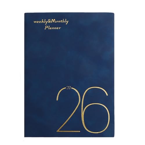 Ein 5 2026 Notizbuch Einfaches Journaling Notebooks Lederkalenderplaner Für Arbeitsschule Travel von Wdbild