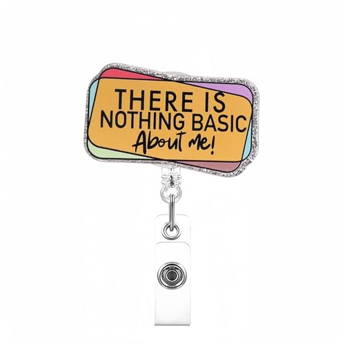 Einziehbarer Abzeichenhalter Für Krankenschwester Doctor Student Teacher Cartoon Acryl Abzeichenhalter Mit Metallclip Für Den Büro Einrückbaren Abzeichenhalter Für Gesundheitswesen von Wdbild