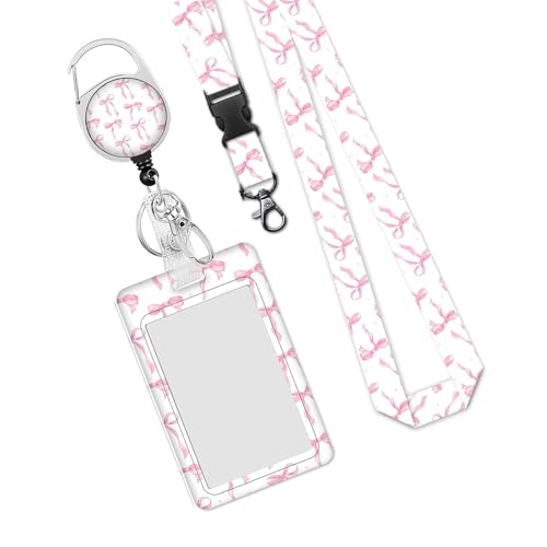 Einziehbarer Lanyard Abzeichenhalter Nenn Kartenhalter Mit Lanyards Einziehbaren Rollen Clip Retractable Keychain Abzeichenhalter von Wdbild