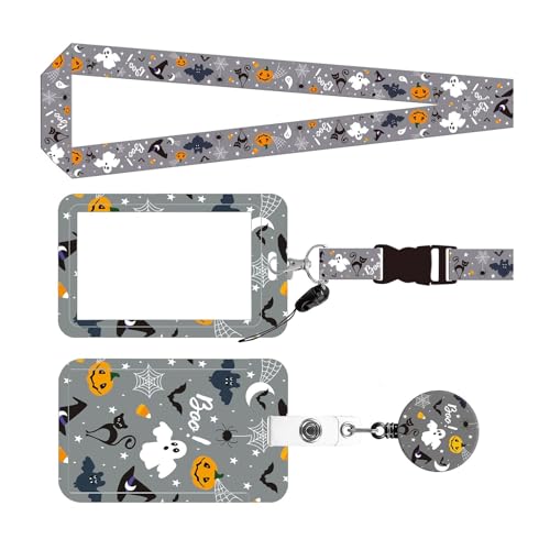 Halloween Rollen Lanyard Set Mit Carabiner Clip Kürbissen Versenkbares Abzeichenhalter Halsriemen Für Lehrer Schüler Halloween Retractable Badge Neckriemenbuskarte Für Schüler Halloween Rollen Lanyard Set Mit Carabiner Clip Kürbissen Versenkbares Abzeichenhalter Halsriemen Für Lehrer Schüler Halloween Retractable Badge Neckriemenbuskarte Für Schüler von Wdbild