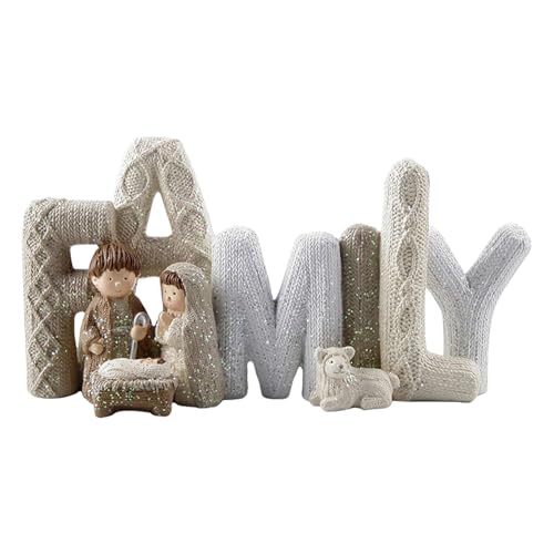Harznativität Display Mit Heiliger Familie Und Liebesstatue Für Winter Home Decoration Religiöse Inspiration Heilige Statue Harznativität Display Mit Heiliger Familie Und Liebesstatue Für Winter Home Decoration Religiöse Inspiration Heilige Statue von Wdbild