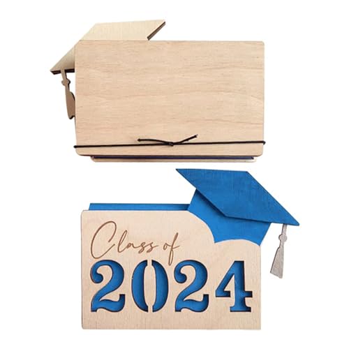 Holzkartenhalter 2024 Abschlusskarten Brieftasche 2024 Abschlusskoffer Mit Elastischer Bandverschluss Holzbox Holzkartenhalter 2024 Abschlusskarten Brieftasche 2024 Abschlusskoffer Mit Elastischer Bandverschluss Holzbox von Wdbild