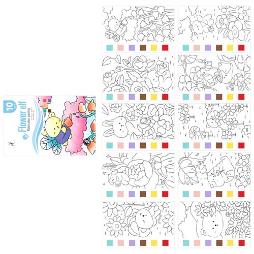 Kinder Skizze Buch Kinder Kunst Aktivität Aquarellmalerei Mit Vorgedruckten Farbblöcken Dickes Papiermalerei Für Kleinkind Kinder Skizze Buch Kinder Kunst Aktivität Aquarellmalerei Mit Vorgedruckten Farbblöcken Dickes Papiermalerei Für Kleinkind von Wdbild