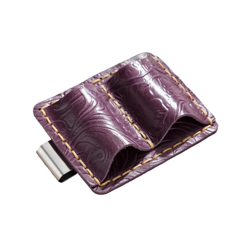 Leder Stifthalter Mit Metallclip Notebook Stifthalter Doppelte Loch Bleistiftclip Für Journalplaner Ordner Buch Buch von Wdbild