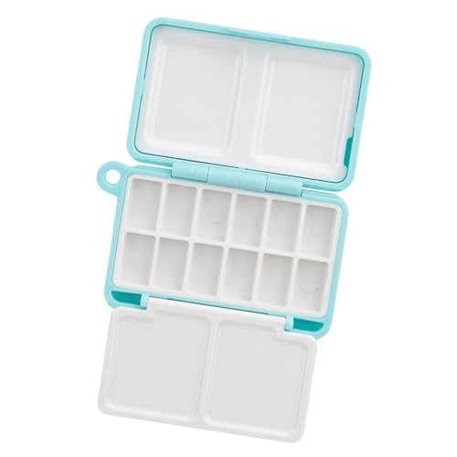 Leere Aquarellformen Box Mit Pfannen Aquarellfarbe Paletten Aquarellkasten Mit Deckel Aquarellpfanne Für Reisemalerei Malerei Schachtel von Wdbild