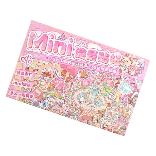 Lustige Szenenaufkleber Miniatur Simulierte Kabin Szenen Szene Aufkleber Cartoon Szenerie Für Scrapbooking Journal Planer Miniatur Set Für Erwachsene Lustige Szenenaufkleber Miniatur Simulierte Kabin Szenen Szene Aufkleber Cartoon Szenerie Für Scrapbooking Journal Planer Miniatur Set Für Erwachsene von Wdbild