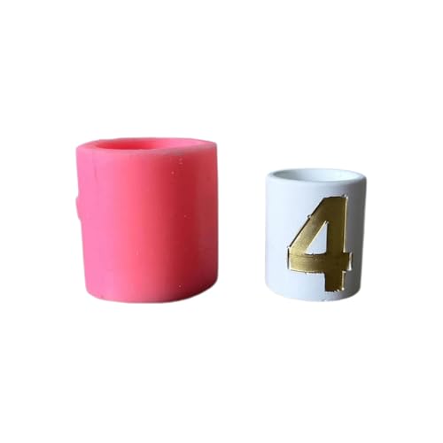 Nummer Geschnitzte Silikonkerzenhalter Formen Epoxidharz Silikonformen Für Kerzenstift Teelichthalter Home Dekoration Dekorative Silikonhandwerksformen von Wdbild