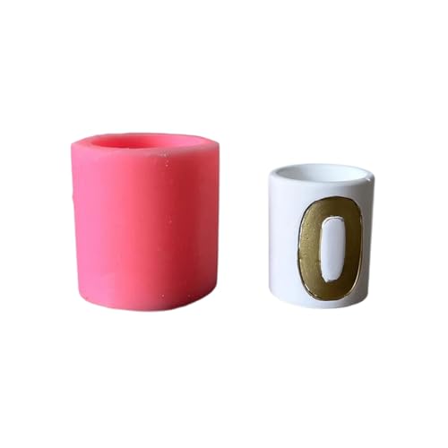 Nummer Geschnitzte Silikonkerzenhalter Formen Epoxidharz Silikonformen Für Kerzenstift Teelichthalter Home Dekoration Dekorative Silikonhandwerksformen von Wdbild