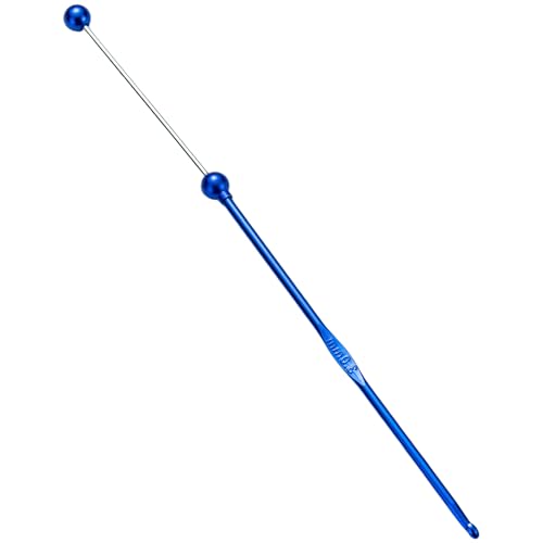 Perlen Häkelhaken 3 Mm Häkelnadel Handgefertigtes Metallstricknadelzubehör Für Handwerk von Wdbild