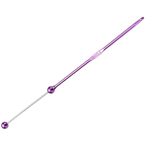 Perlen Häkelhaken 3 Mm Häkelnadel Handgefertigtes Metallstricknadelzubehör Für Handwerk von Wdbild
