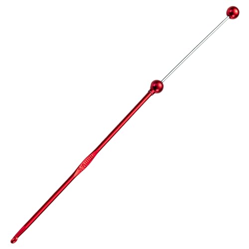 Perlen Häkelhaken 3 Mm Häkelnadel Handgefertigtes Metallstricknadelzubehör Für Handwerk von Wdbild