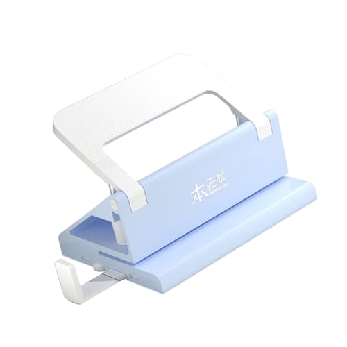 Portable Hole Puncher Tool Mit Einstellbarer Führer 5 Blätter Kapazität Doppel Für Scrapbooking Fotoalbum Dokument von Wdbild