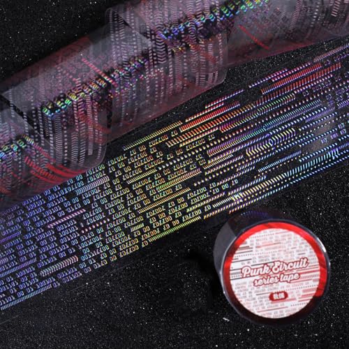 Punk Circuit Design Scrapbooking Aufkleber Klar Wasserdichte Haustierklebeband Für Journals Diaries Craft Steampunk Journal Aufkleber Punk Circuit Design Scrapbooking Aufkleber Klar Wasserdichte Haustierklebeband Für Journals Diaries Craft Steampunk Journal Aufkleber von Wdbild