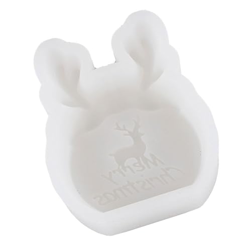 Rentier Silikonkerzenform Für Kerzenseife Weihnachten Home Decoration Food Grade Silikonform Für Epoxidharz Weihnachtsdekorative von Wdbild