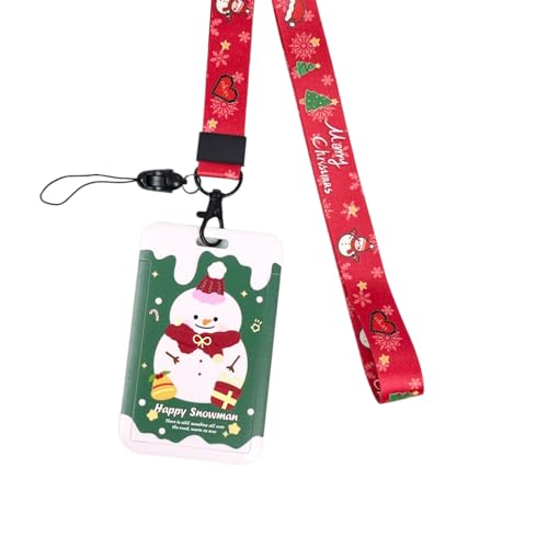Snowman Lanyard Mit Kartenhalter Schön von Wdbild