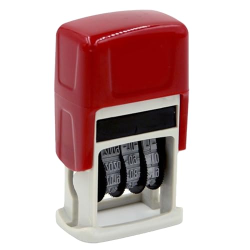 Stempelstempelstempel Dater Anpassable English Date Stempel Für Scrapbooking Verpackungskautschuk Roller Stempel Für Büroversand Und Empfangsdatumstempel von Wdbild