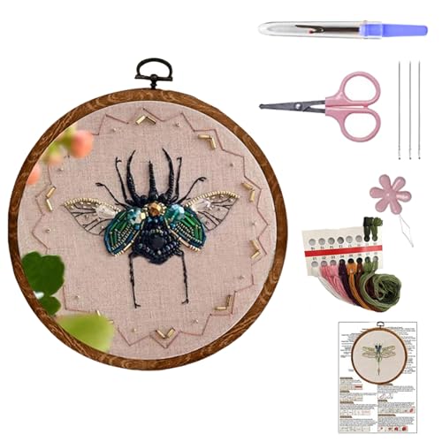 Stickerei Set 6x6inch Nährahmen Mit Anweisungen Stickstoffe Nähfaden Und Nadel Für Die Heimdekoration Stickerei Set 6x6inch Nährahmen Mit Anweisungen Stickstoffe Nähfaden Und Nadel Für Die Heimdekoration von Wdbild