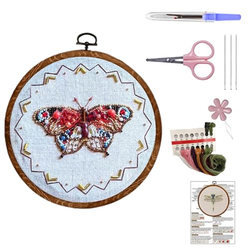 Stickerei Set 6x6inch Nährahmen Mit Anweisungen Stickstoffe Nähfaden Und Nadel Für Die Heimdekoration Stickerei Set 6x6inch Nährahmen Mit Anweisungen Stickstoffe Nähfaden Und Nadel Für Die Heimdekoration von Wdbild