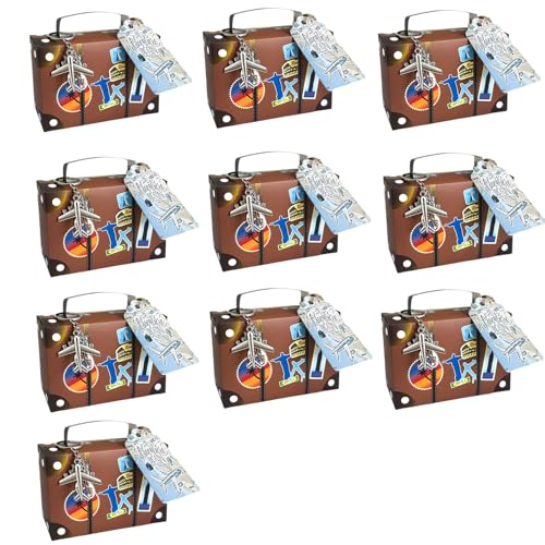 Wdbild 10 Stück Miniatur Koffer Kisten Handgefertigte Süßigkeiten Und Geschenkbehälter Für Die Heutigen Organisatoren Zu Hause Und Party. Wdbild 10 Stück Miniatur Koffer Kisten Handgefertigte Süßigkeiten Und Geschenkbehälter Für Die Heutigen Organisatoren Zu Hause Und Party. von Wdbild