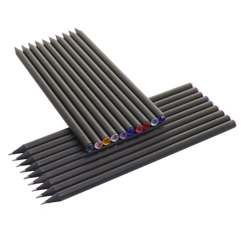Wdbild 100pcs Carbon Bleistift Holz Skizze Stift Holz Schreibstifte Mit Funkelnden Diamantoberteil Für Kinderbelohnungsstrumpffüller Wdbild 100pcs Carbon Bleistift Holz Skizze Stift Holz Schreibstifte Mit Funkelnden Diamantoberteil Für Kinderbelohnungsstrumpffüller von Wdbild