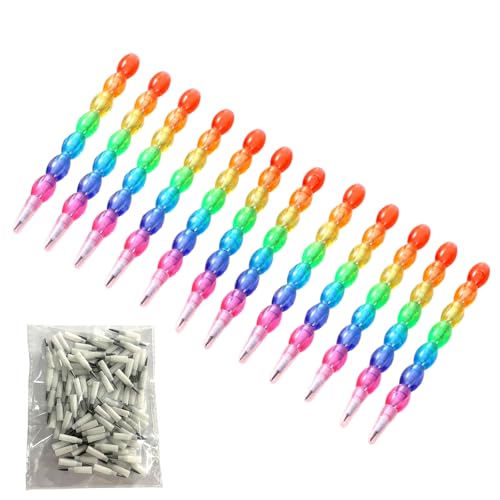 Wdbild 12pcs Cartoon Pencil Stapelbare Bausteine Bleistift Schreiben Bleistift Für Boy Student Student Game Belohnung Wdbild 12pcs Cartoon Pencil Stapelbare Bausteine Bleistift Schreiben Bleistift Für Boy Student Student Game Belohnung von Wdbild