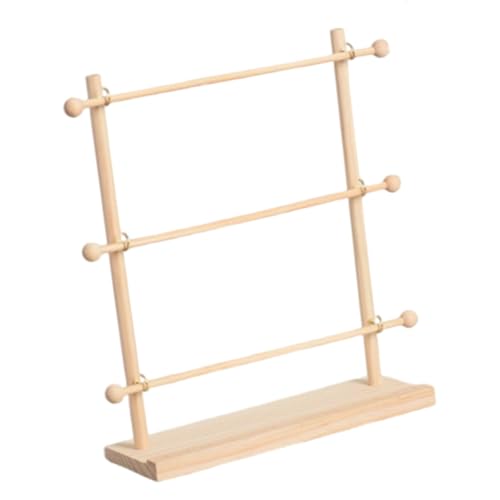 Wdbild 3 Ebenen Bandhalter Häkelgarnhalter Ribbon Aufbewahrung Organisatoren Rack Garn Spender Strickvorgang Für Handwerk von Wdbild