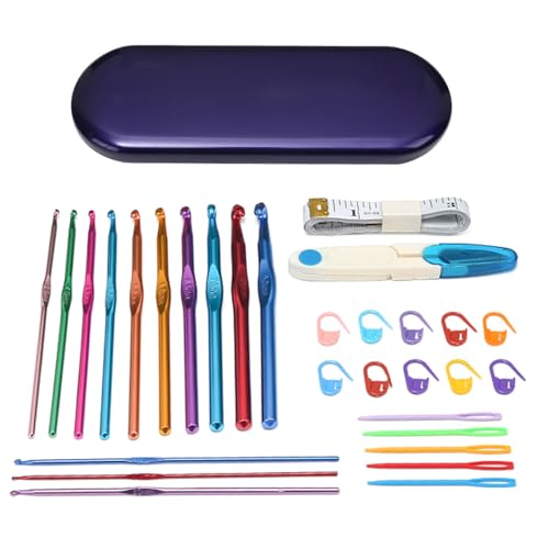 Wdbild 30 Stücke Häkeln Haken Set Ergonomisches Strick Nadel Gewebegarn Kits Mit Aufbewahrungskoffer Und Häkelnadelzubehör Wdbild 30 Stücke Häkeln Haken Set Ergonomisches Strick Nadel Gewebegarn Kits Mit Aufbewahrungskoffer Und Häkelnadelzubehör von Wdbild