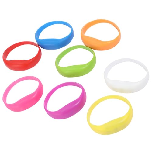 Wdbild 8pcs Glühen LED Armbänder Für Weihnacht Geburtstag Thanksgiving Festival Konzert Blitzer LED Armband Für Sport Running von Wdbild