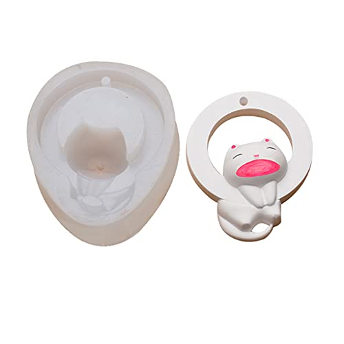 Wdbild Anhänger Silikonform, für Katzenform-Schmuck, Silikonform ist geeignet für Harz, Epoxidharz, Bastelanhänger, Schmuckherstellung Wdbild Anhänger Silikonform, für Katzenform-Schmuck, Silikonform ist geeignet für Harz, Epoxidharz, Bastelanhänger, Schmuckherstellung von Wdbild