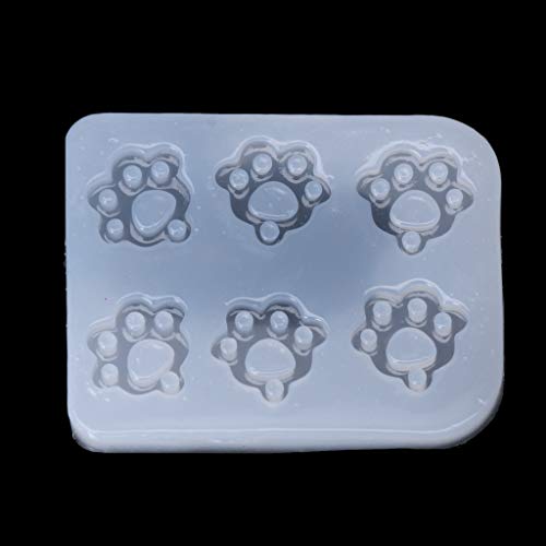 Wdbild Anhänger Silikonform, für Katzenkrallenpfoten, Silikonform für Fondant, Schmuck, Anhänger, Herstellung von Epoxidharz Wdbild Anhänger Silikonform, für Katzenkrallenpfoten, Silikonform für Fondant, Schmuck, Anhänger, Herstellung von Epoxidharz von Wdbild