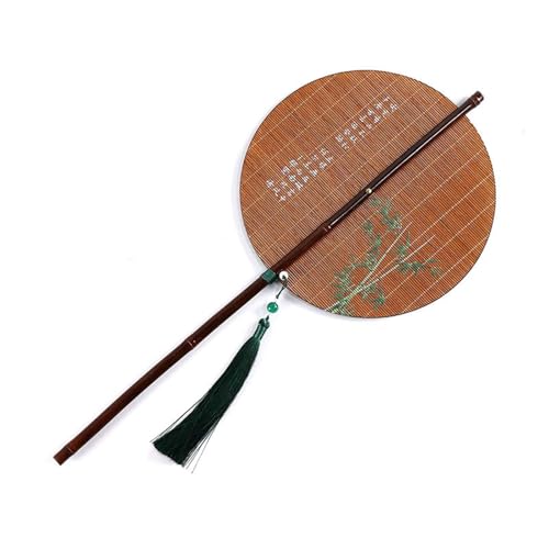 Wdbild Bamboos Lüfter Runde Faltende Chinesische Faltbare Handlüfter Handheld Fans Für Geburtstagsfeiern Hochzeitshäuser Dekorationen Runde Faltbare Hand von Wdbild