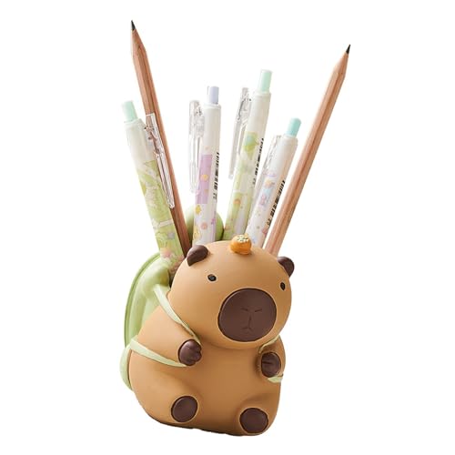 Wdbild Capybaras Stifthalter Harz Schreibtisch Für Bleistifte Und Make Up Bürsten Schreibwarenlager Container Desktop Orament Wdbild Capybaras Stifthalter Harz Schreibtisch Für Bleistifte Und Make Up Bürsten Schreibwarenlager Container Desktop Orament von Wdbild