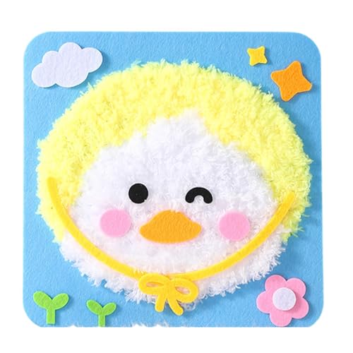 Wdbild Cartoon Tiersticker Puppennähte Set Cartoon Felted Tierhandwerk Vorräte Für Kinder Kleinkind Vorschulkind Und Erwachsener von Wdbild