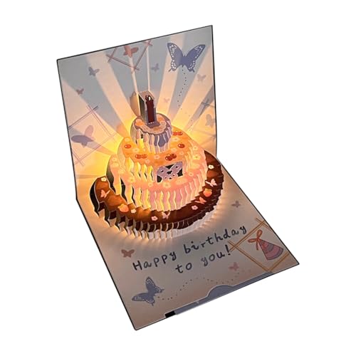 Wdbild Einzigartige 3D Top Geburtstagskarte Mit Schmetterlingsmuster Und Kuchen Designs Musical Light Effect Geburtstag Grußkarte Wdbild Einzigartige 3D Top Geburtstagskarte Mit Schmetterlingsmuster Und Kuchen Designs Musical Light Effect Geburtstag Grußkarte von Wdbild