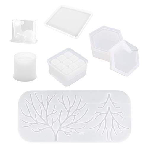 Wdbild Epoxidharz Silikonform, 1 Set Kristall Epoxy Harz Formen Deer Make-Up Schmuck Display Tray Silikon Form Wdbild Epoxidharz Silikonform, 1 Set Kristall Epoxy Harz Formen Deer Make-Up Schmuck Display Tray Silikon Form von Wdbild