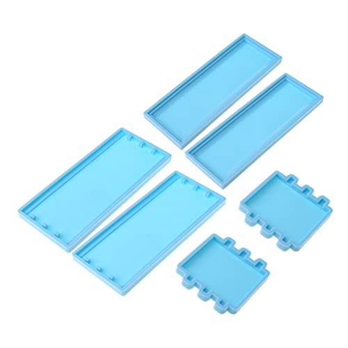 Wdbild Epoxidharz Silikonform, 1 Set Lagerung Box Epoxy Harz Form Container Silikon Form von Wdbild
