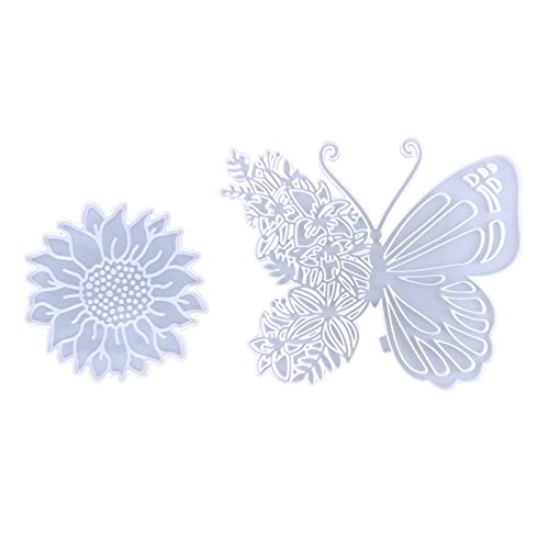 Wdbild Epoxidharz Silikonform, 2 Pcs für Schmetterling Wand Ornamente Tropfen Formen Wand Anhänger Desktop Dekoration Epoxy Silikon Form Wdbild Epoxidharz Silikonform, 2 Pcs für Schmetterling Wand Ornamente Tropfen Formen Wand Anhänger Desktop Dekoration Epoxy Silikon Form von Wdbild